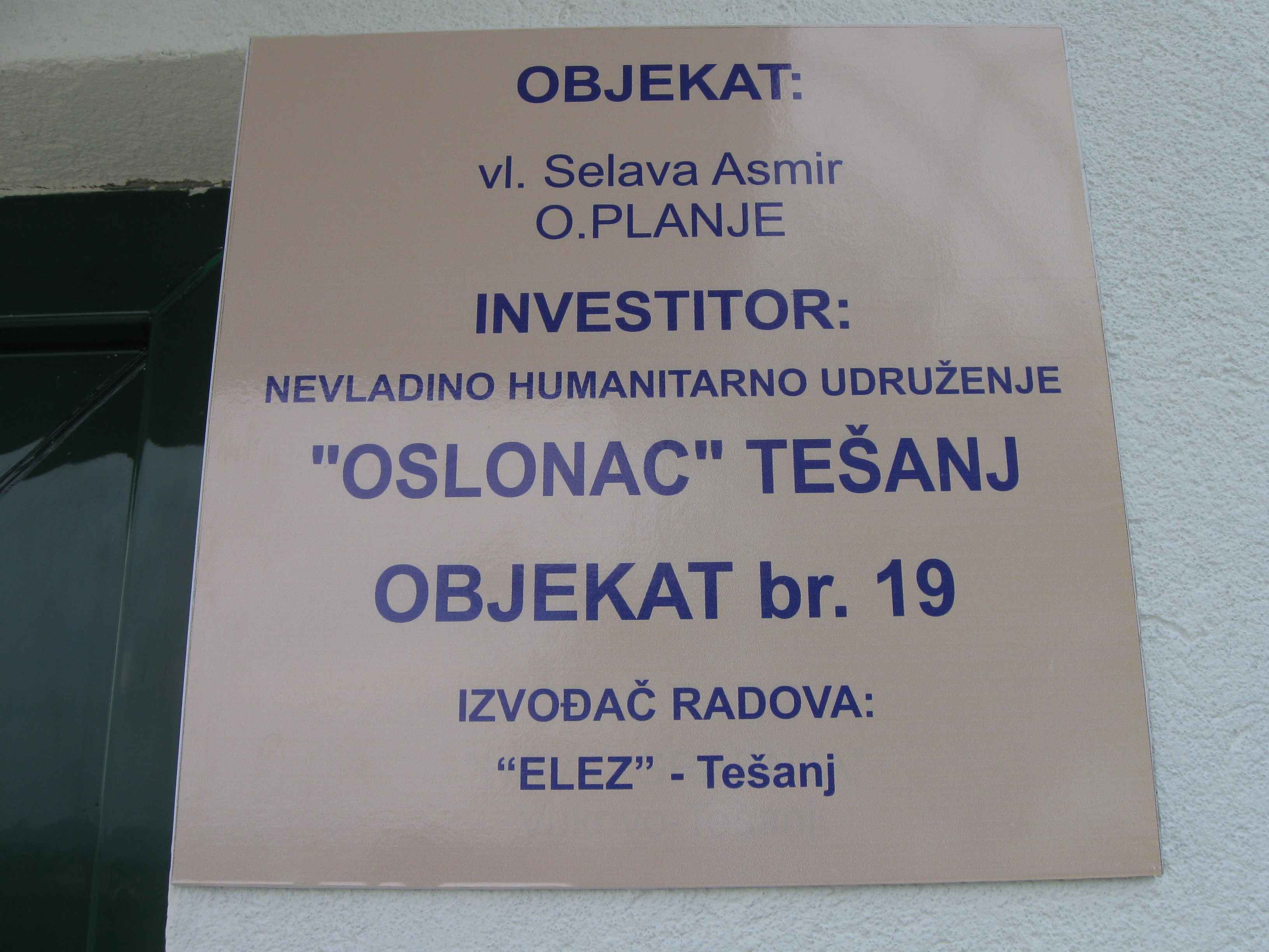 Galerija projekta Primopredaja 19. objekta