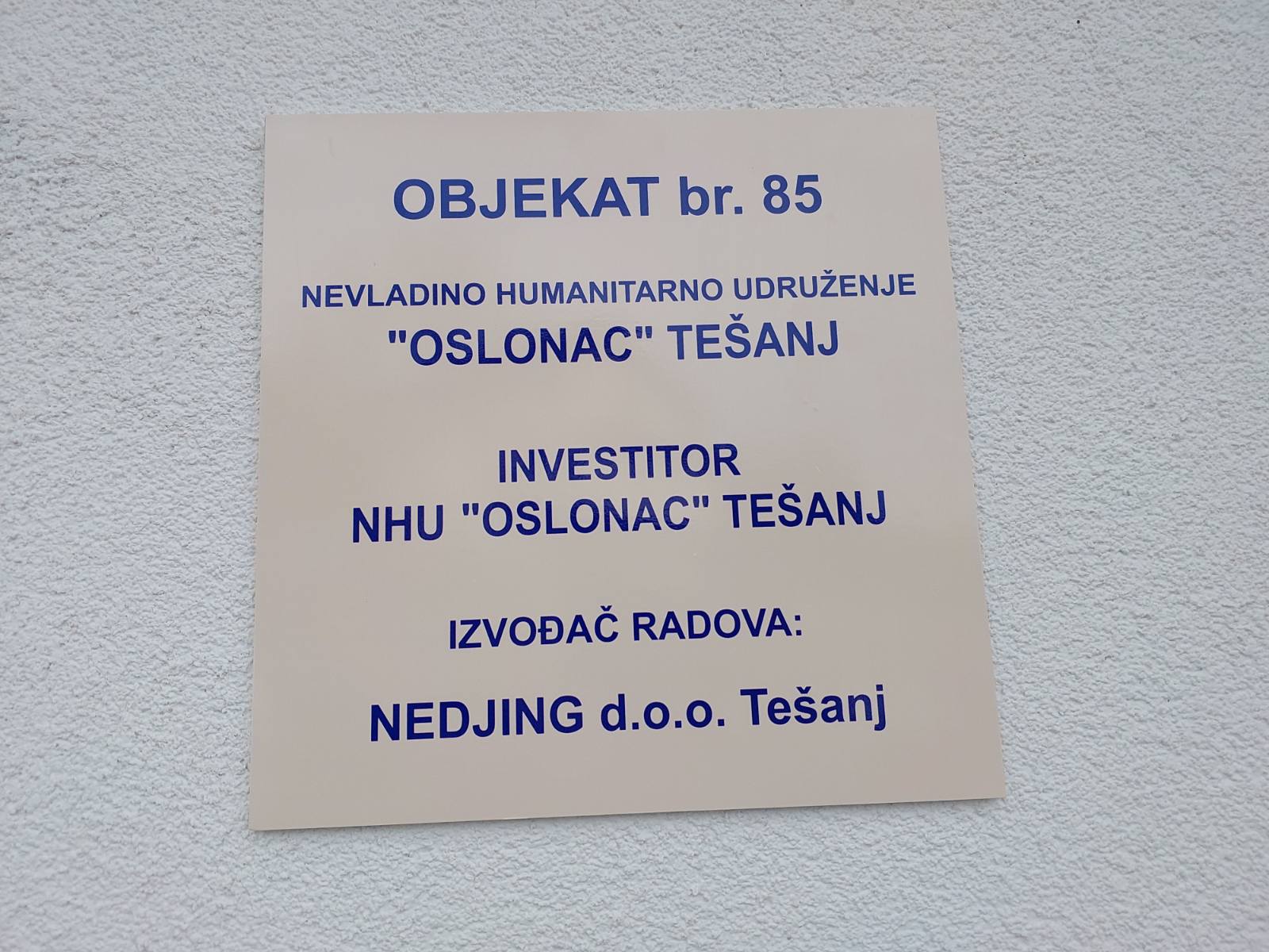 Galerija projekta Primopredaja 85. objekta