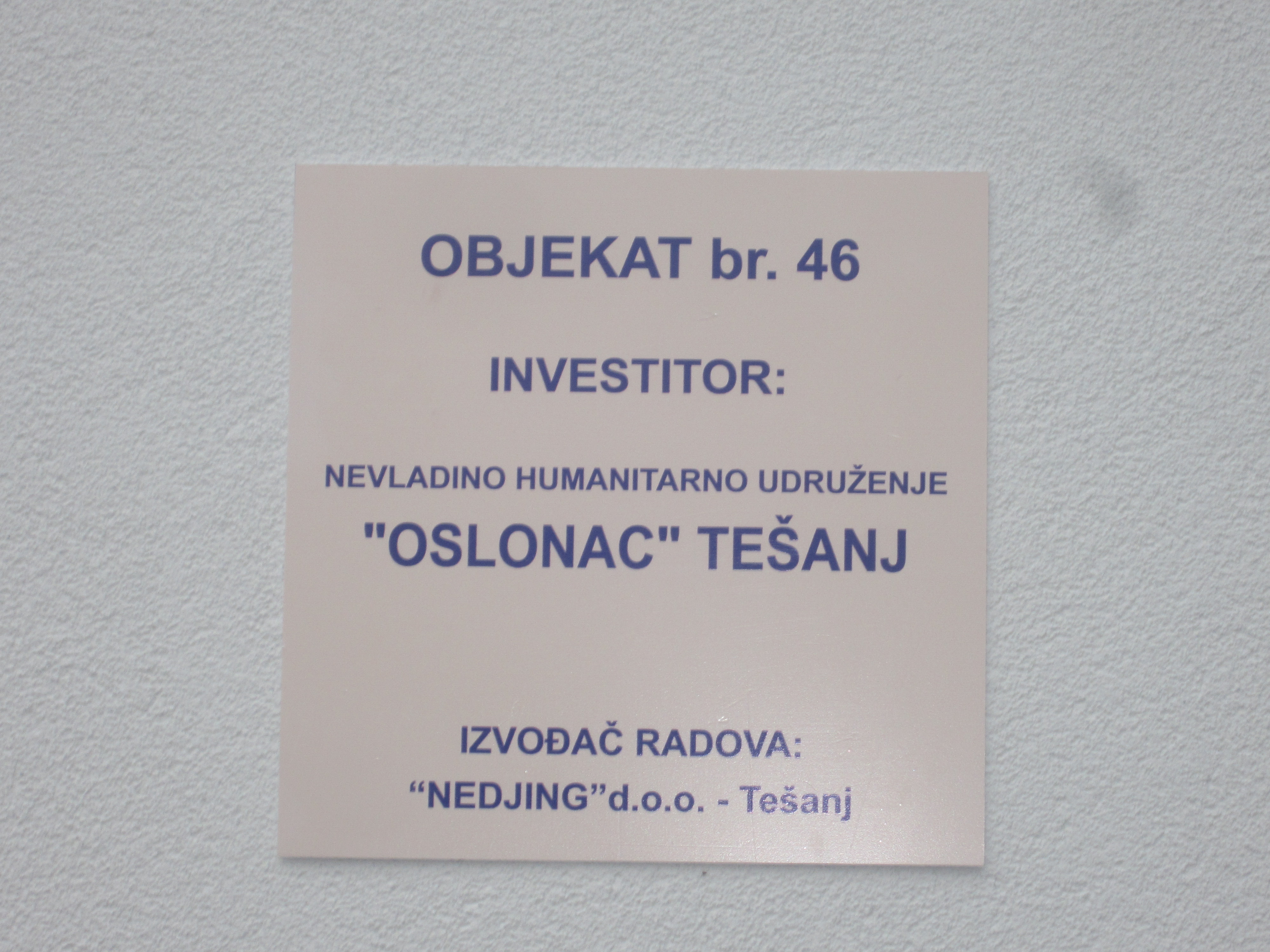 Galerija projekta Primopredaja 46. objekta