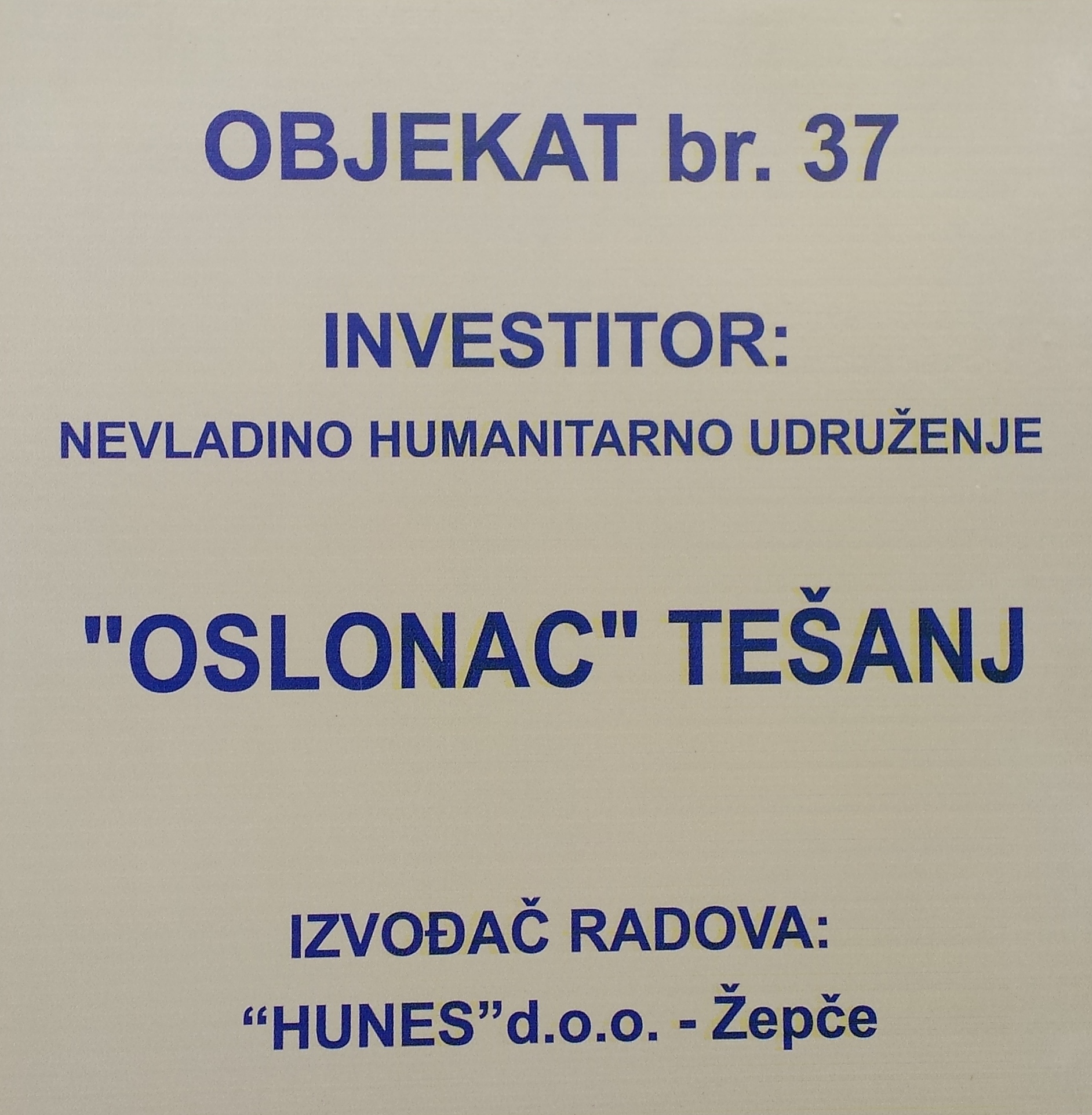Galerija projekta Primopredaja 37. objekta